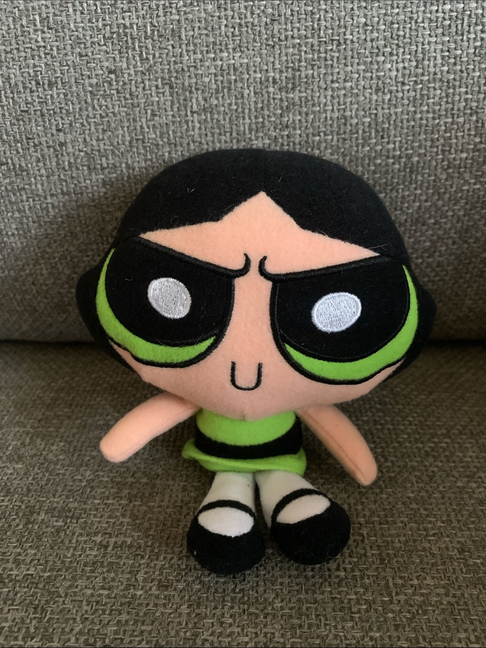 Cartoon Network Powerpuff Girls Buttercup 6” Plush Doll 2000
